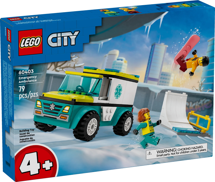 LEGO City - 60403 - Emergency Ambulance