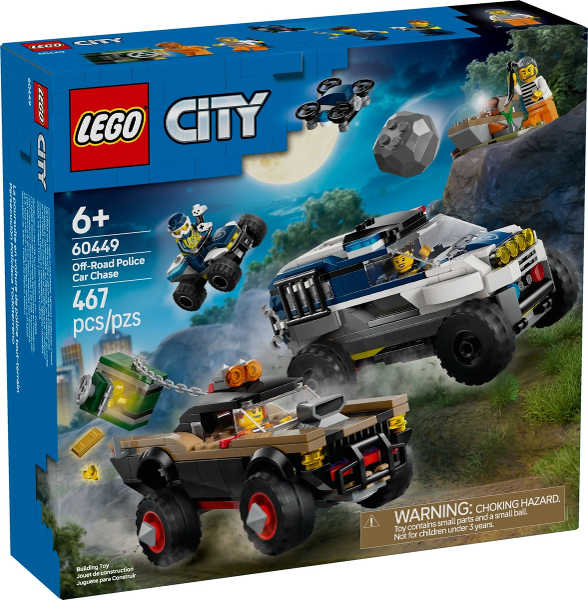 LEGO - City -  60449 - Off-Road Police Car Chase