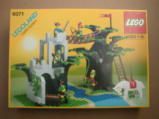 LEGO LegoLand - 6071 - Passage des hommes forestiers - USAGÉ / USED
