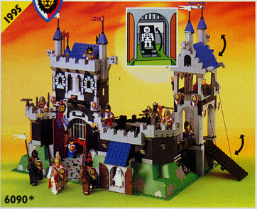 LEGO SYSTEM - 6090 - Royal Knight's Castle - USED / USAGÉ