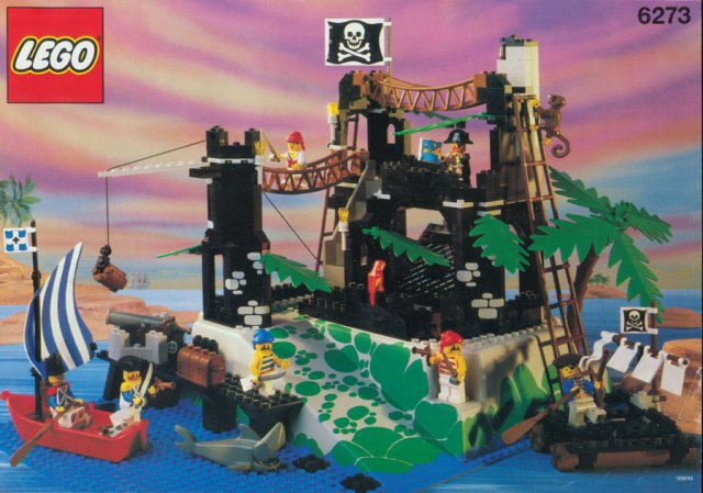 Système LEGO - 6273 - Refuge de Rock Island - USAGÉ / USED