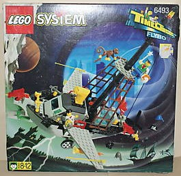 Système LEGO - 6493 - Vaisseau temporel volant - USAGÉ / USED
