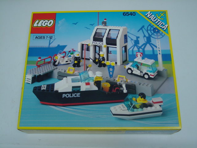 Système LEGO Nautica - 6540 - Pier Police - USAGÉ / USED