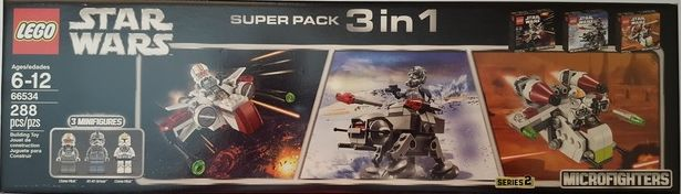 LEGO - Star Wars - 66534 - Super Pack 3 in 1
