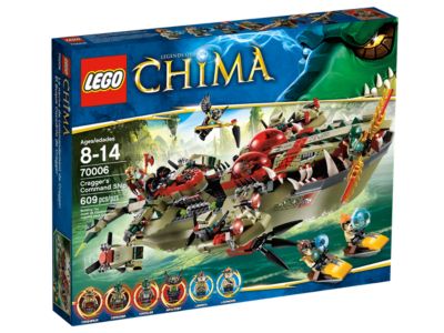 LEGO Legends of Chima - 70006 - Cragger's Command Ship