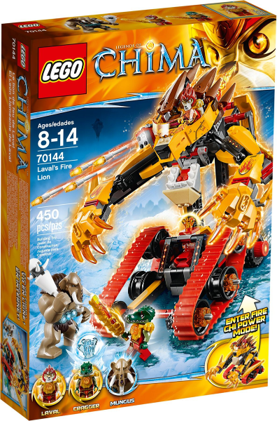 LEGO - Legends of Chima - 70144 - Laval's Fire Lion - USAGÉ/USED