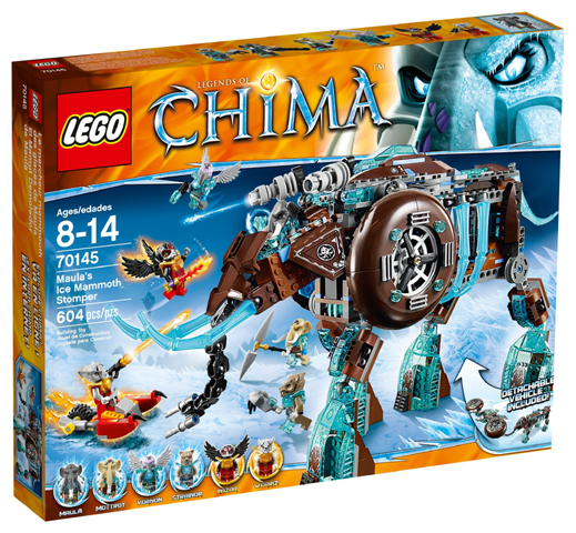 LEGO - Legends of Chima - 70145 - Maula's Ice Mammoth Stomper - USAGÉ / USED