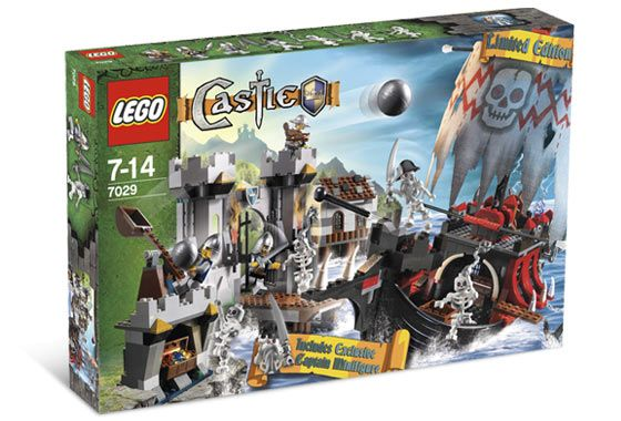 LEGO - Castle - 7029 - Skeleton Ship Attack