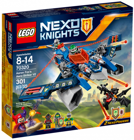 LEGO - Nexo Knights - 70320 - Aaron Fox's Aero-Striker V2 - USAGÉ / USED