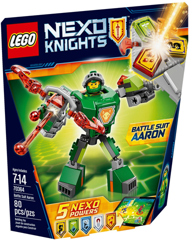 LEGO - Nexo Knights - 70364 - Battle Suit Aaron - USAGÉ / USED