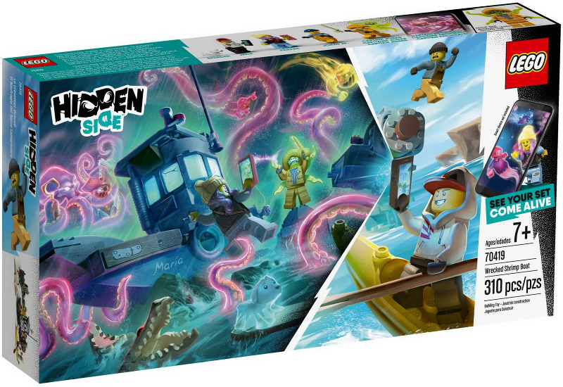 LEGO Hidden Side - 70419 - Wrecked Shrip Boat