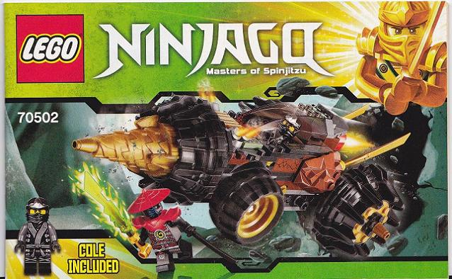 LEGO NinjaGo - 70502 - Le foreur de Cole - USAGÉ / USED