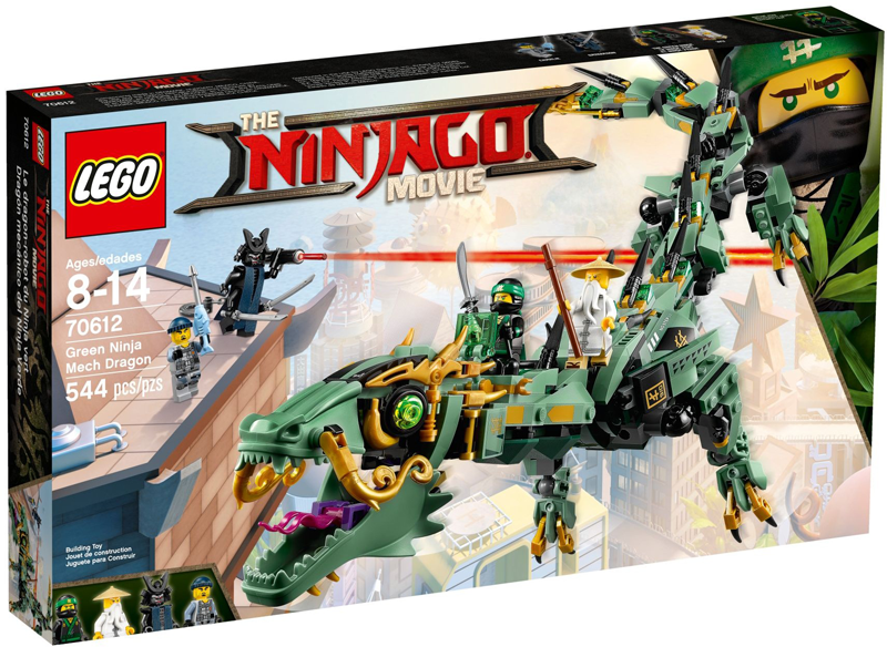LEGO - Ninjago - 70612 - Green Ninja Mech Dragon - USAGÉ / USED