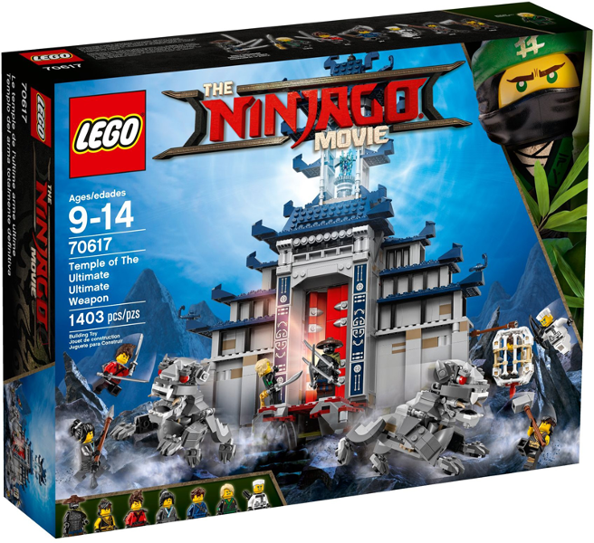 LEGO NinjaGo - 70617 - Temple of the Ultimate Ultimate Weapon