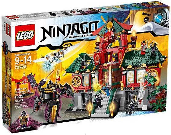LEGO NinjaGo - 70728 - Battle for Ninjago City - USAGÉ / USED