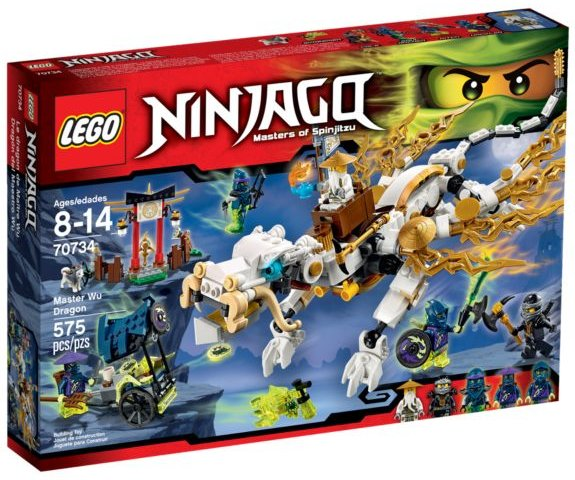 LEGO - Ninjago - 70734 - Master Wu Dragon - USAGÉ / USED