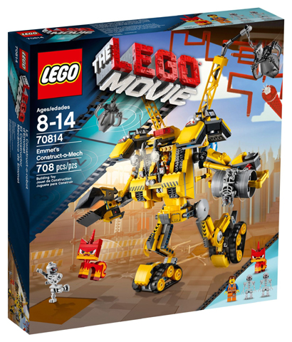 LEGO The Lego Movie - 70814 - Emmet's Construct-o-Mech - USAGÉ/USED