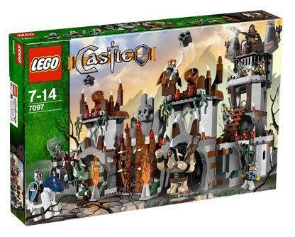 LEGO Castle - 7097 - Trolls' Mountain Fortress - USAGÉ/USED