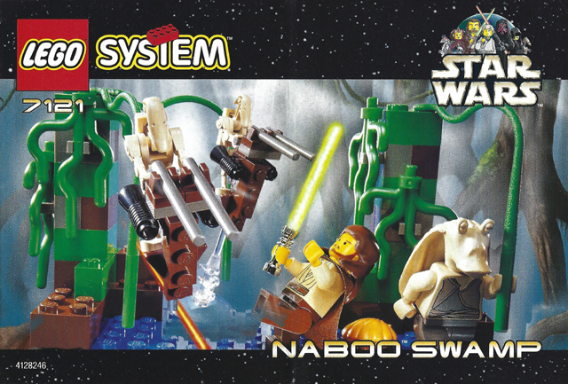 LEGO - Star Wars - 7121 - Naboo Swamp - USAGÉ / USED