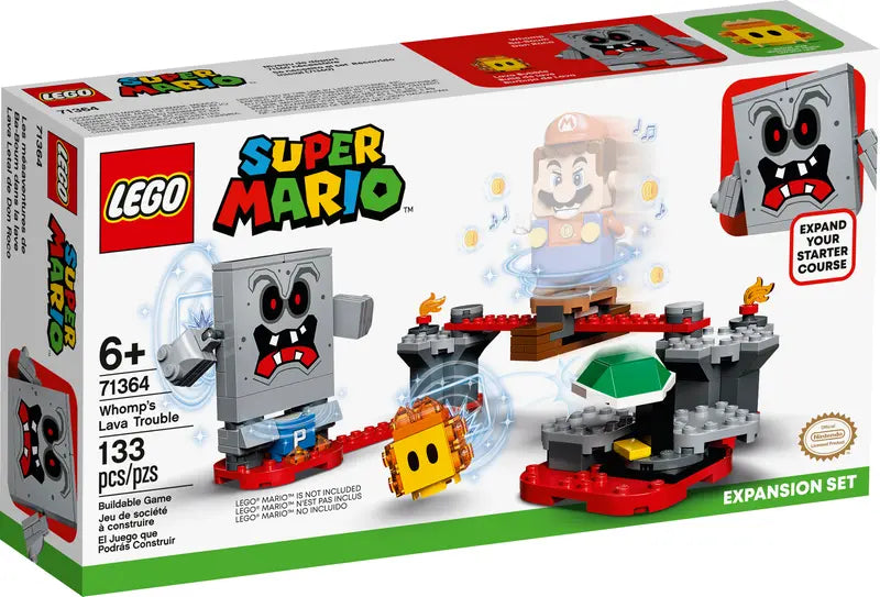 LEGO Super Mario - 71364 - Ensemble d'extension Le problème de la lave de Whomp
