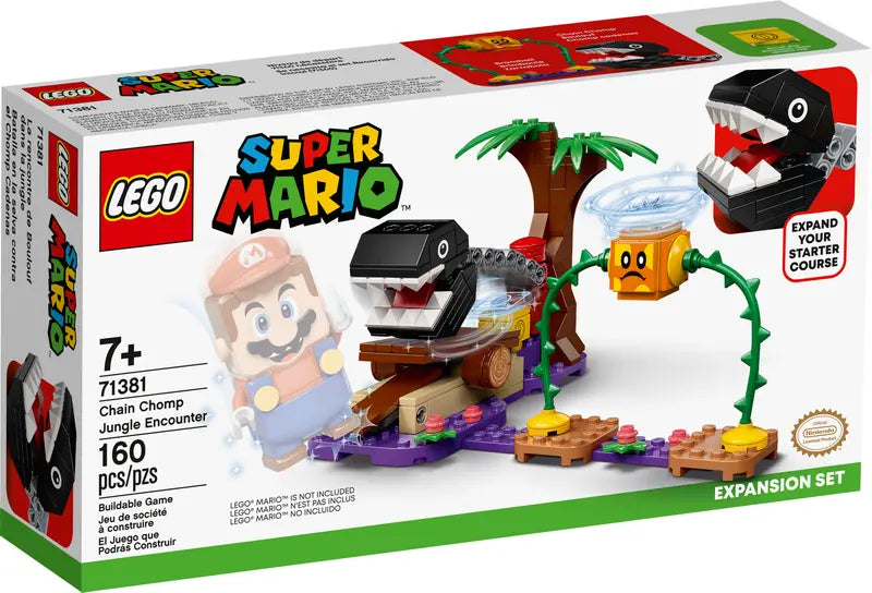 LEGO Super Mario - 71381 - Chain Chomp Jungle Encounter Expansion Set