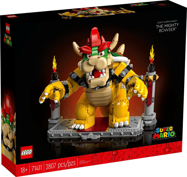 LEGO - 71411- The Mighty Bowser - USAGÉ / USED