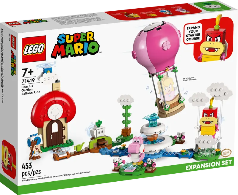 LEGO Super Mario - 71419 - Peach's Garden Balloon Ride Expansion Set