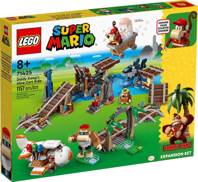 LEGO - Super Mario - 71425 - Diddy Kong's Mine Cart Ride