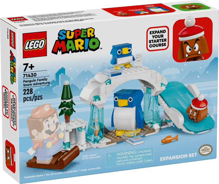 LEGO - Super Mario - 71430 - Penguin Family Snow Adventure