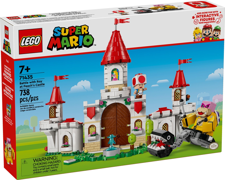 LEGO Super Mario - 71435 - Battle with Roy at Peach's Castle - Expansion Set