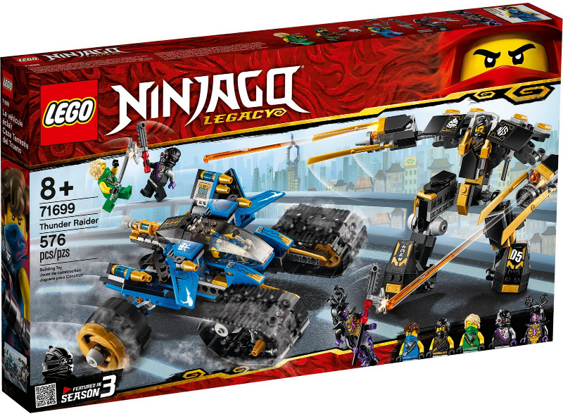 LEGO NinjaGo - 71699 - Thunder Raider - USED / USAGÉ