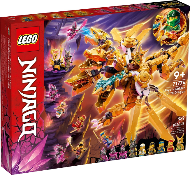 LEGO - Ninjago - 71774 - Lloyd's Golden Ultra Dragon