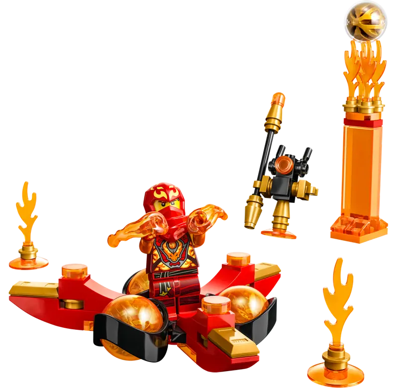 LEGO NinjaGo - 71777 - Le retournement Spinjitzu du pouvoir du dragon de Kai