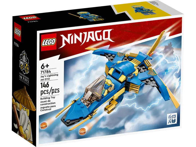 LEGO NinjaGo - 71784 - Le Lightning Jet EVO de Jay