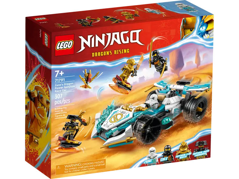 LEGO NinjaGo - 71791 - Zane’s Dragon Power Spinjitzu Race Car