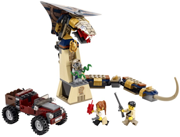 Lego Pharaoh's Quest 7325 - Cursed Cobra Statue