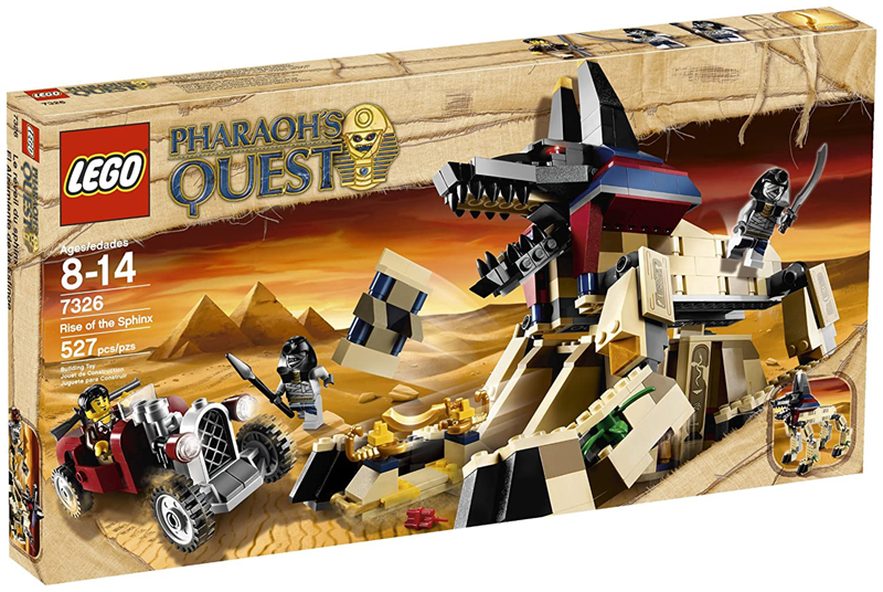 LEGO - Pharaoh's Quest - 7326 - Rise of the Sphinx - USAGÉ / USED