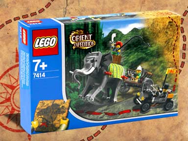 LEGO Orient Expedition - 7414 - Elephant Caravan