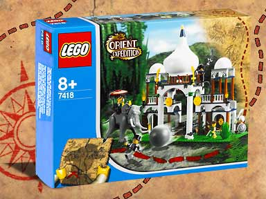 LEGO - Orient Expedition - 7418 - Scorpion Palace