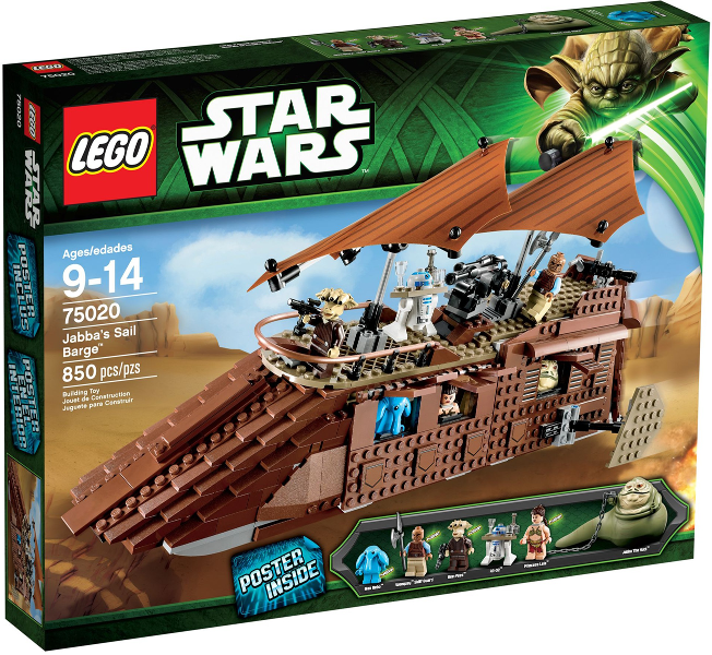 LEGO - Star Wars - 75020 - Jabba's Sail Barge - USAGÉ / USED
