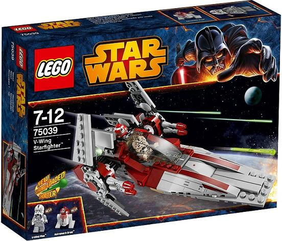 LEGO Star Wars - 75039 - V-Wing Starfighter - USAGÉ/USED