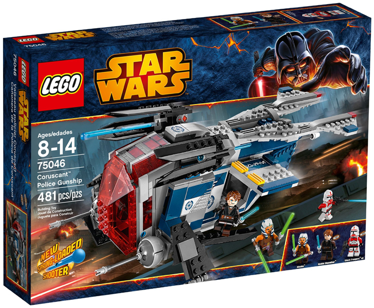 LEGO - Star Wars - 75046 - Coruscant Police Gunship - USAGÉ / USED