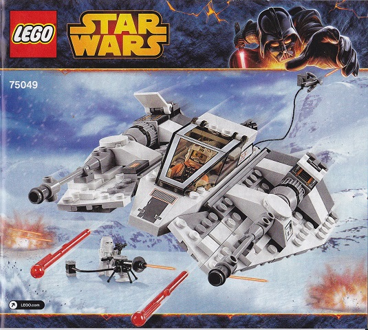 LEGO Star Wars - 75049 - Snowspeeder - USAGÉ / USED