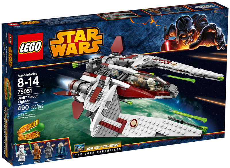 LEGO Star Wars - 75051 - Jedi Scout Fighter - USAGÉ / USED