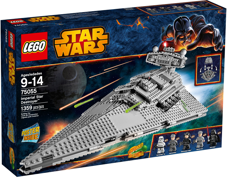 LEGO Star Wars - 75055 - Imperial Star Destroyer - OPEN BOX , SCEALED BAGS