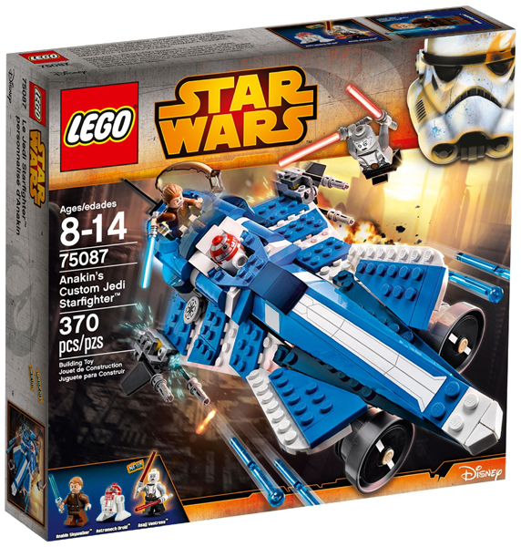 LEGO - Star Wars - 75087 -Anakin's Custom Jedi Starfighter - USAGÉ / USED