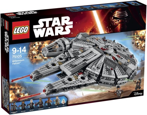 LEGO - 75105 - Millennium Falcon - USAGÉ / USED