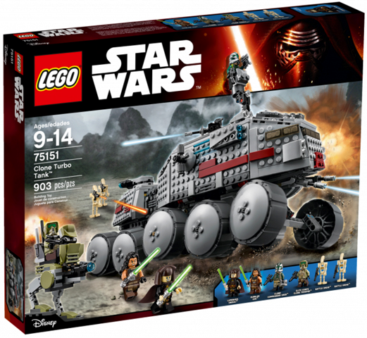 LEGO - Star Wars - 75151 - Clone Turbo Tank - USAGÉ / USED