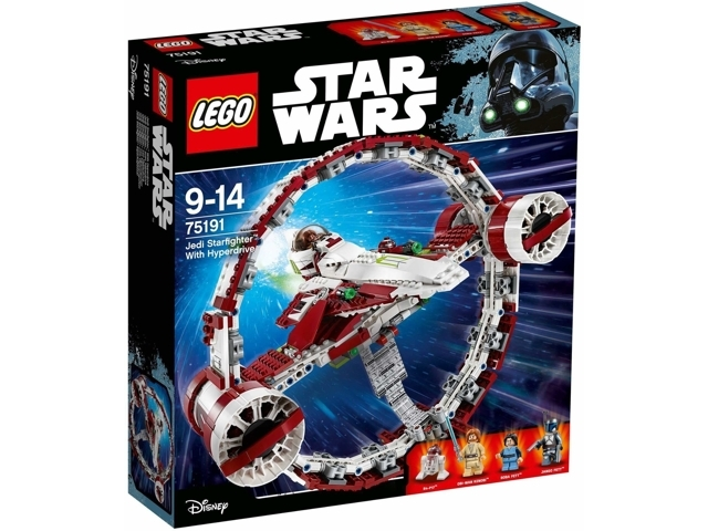 LEGO - Star Wars - 75191 - Jedi Starfighter with Hyperdrive - USAGÉ / USED