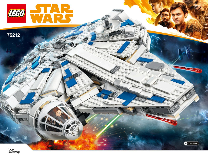 LEGO Star Wars - 75212 - Kessel Run Millennium Falcon- USAGÉ/USED